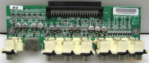 55.1T079.530 (PWB-0795-03) Side A/V Board