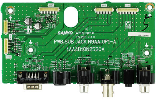 Panasonic T6103500812 (1AA4B10N2520A_X) Side A/V Input