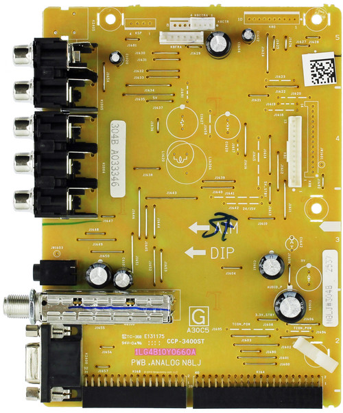 Sanyo 1LG4B10Y0660A N8LJ Analog Board