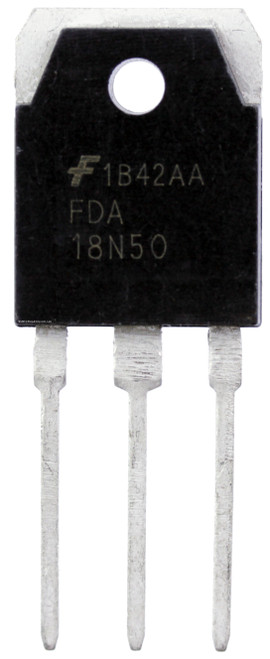Fairchild FDA18N50 500V N-Channel MOSFET Transistor (pack of 2)
