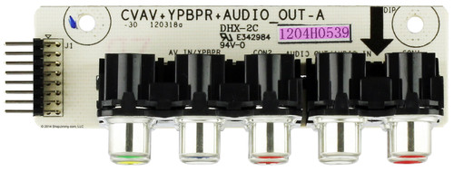Westinghouse 1204H0539 (CVAV+YPBPR+AUDIO_OUT-A) Side A/V Board