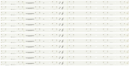  Vizio E600DLB030-007 LED Backlight Strips E60-C3 Complete Set NEW w/Tape