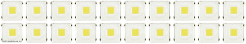 20pcs Replacement 2828 SMD LEDs for Samsung and other LED TV LED Strips
