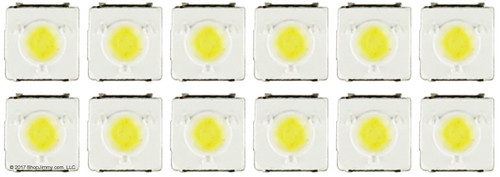 Replacement LED for Samsung LED strips Ver. 1 (set of 12) CHECK SOLDER PADS!