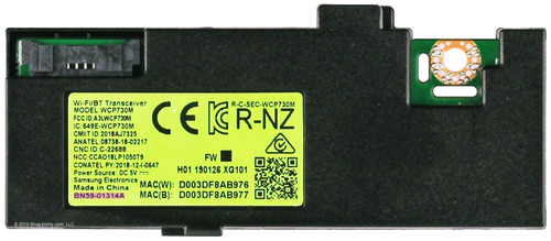 Samsung BN59-01314A (WCP730M) Wi-Fi and Bluetooth Wireless Module