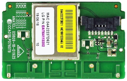 LG EAT64113202 Wi-Fi Wifi Wireless WLAN  Module