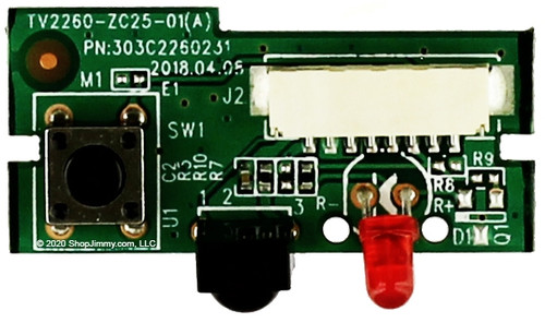 Westinghouse 303C2260231 Key Controller IR Sensor Board