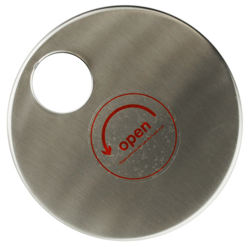 CO-Z DWD-BRUS-00 1 Gallon Water Distiller Brushed Stainless Steel Bottle Lid