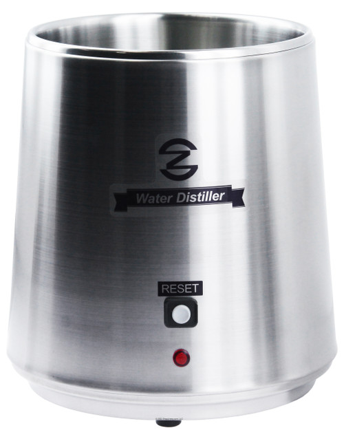CO-Z DWD-BRUS-00 1 Gallon Water Distiller Brushed Stainless Steel Base Unit