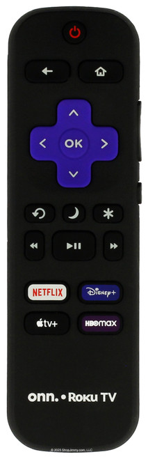Onn Roku 3226001223 Remote Control Netflix, Disney+, Apple, HBOMax -- NEW