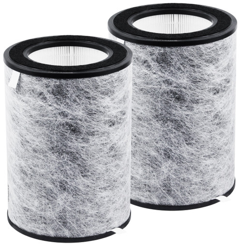 Shark Air Purifier MAX Anti-Allergen Filter 2-PACK w/True HEPA HC501 HC502 - Refurbished