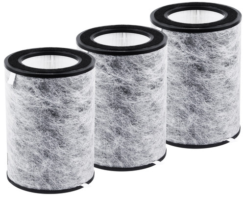 Shark Air Purifier MAX Anti-Allergen Filter 3-PACK w/True HEPA HC501 HC502 - Refurbished