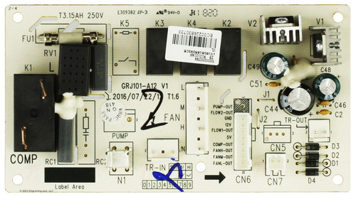 GE Dehumidifier 300002000394 Power Board