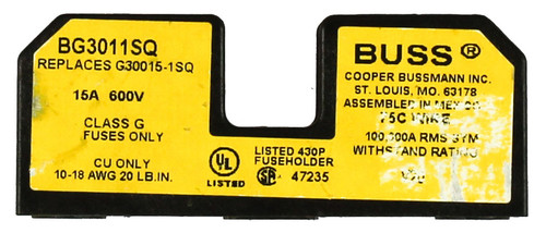 Bussmann BG3011SQ Open Fuse Block