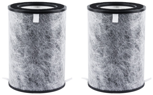 Shark Air Purifier AntiAllergen Tru HEPA NANOSEAL Filter w/Odor Lock 2-PACK