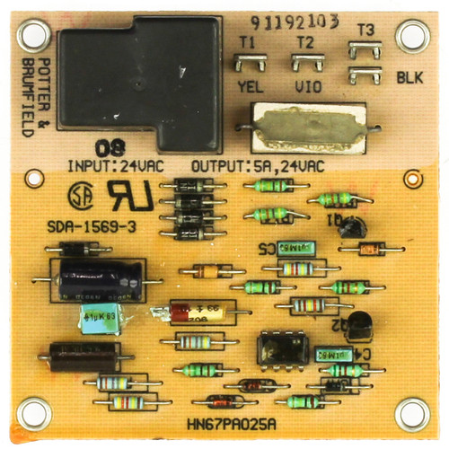Carrier HN67PA025A Furnace Time Delay Relay