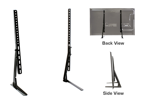 Universal Table Top TV Stand/Base for 37\" - 70\" Flat-Screen TVs / \"Stance\"